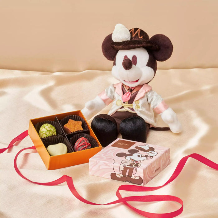 JDS - Disney Valentine 2024 x [GODIVA] Mickey Chocolate Assortment Plush Toy Set (Release Date: Jan 5)