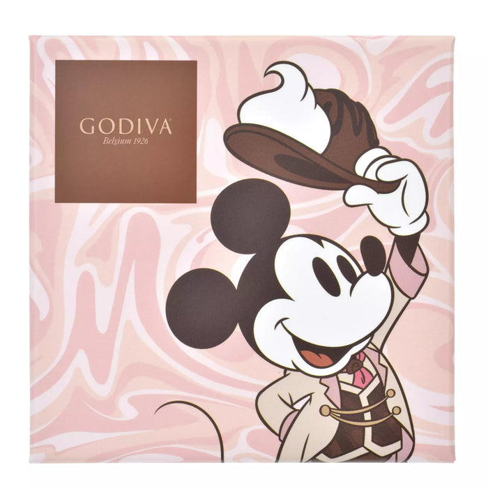JDS - Disney Valentine 2024 x [GODIVA] Mickey Chocolate Assortment Plush Toy Set (Release Date: Jan 5)