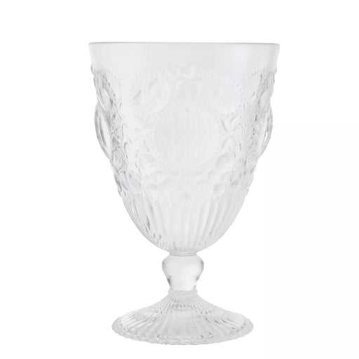 JDS - Mickey Cup Goblet Style Clear Relief Drinkware