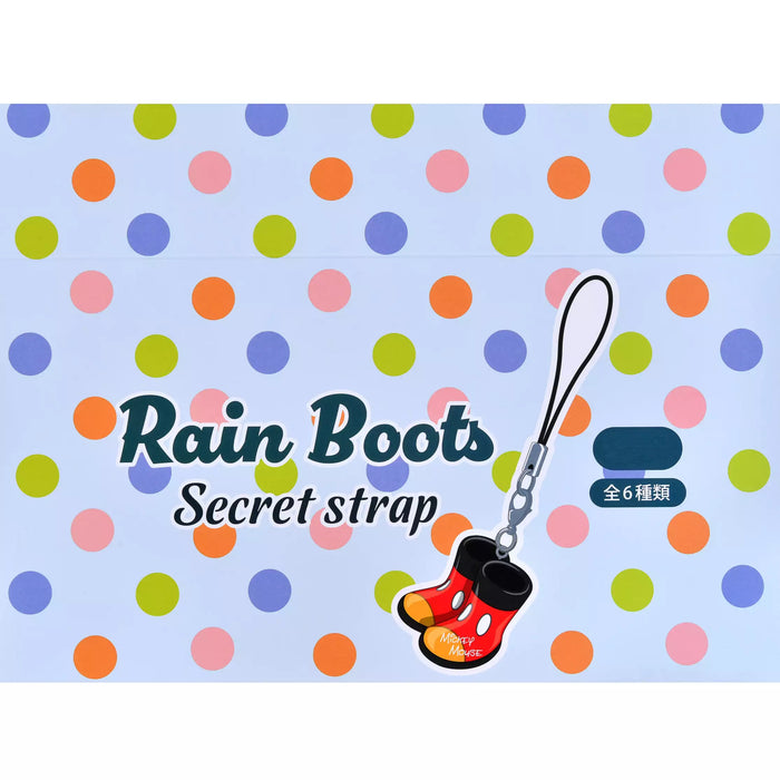 JDS - Disney Character Rain Boots Rain Zakka Secret Strap