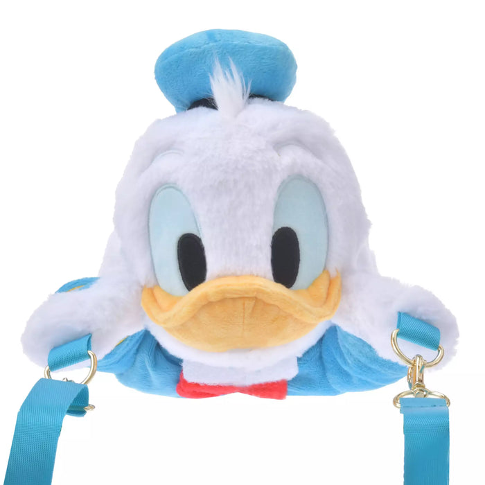 JDS - Tebura Goods x Donald Duck Plush Toy Shaped Multi Pochette with Strap