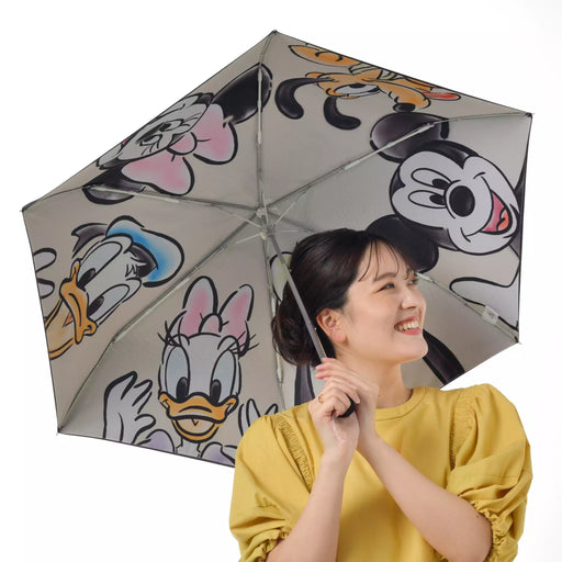 JDS - Shiny Day x Mickey & Friends Hi! Folding Umbrella with Pouch