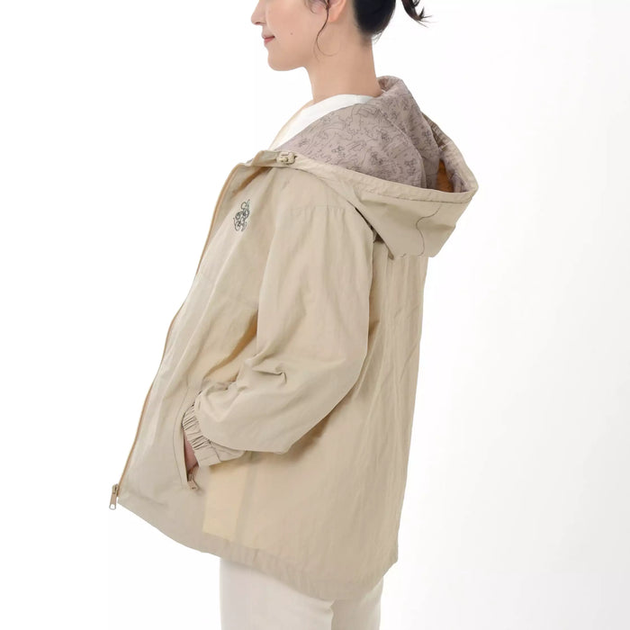 JDS - Disney Outdoor Collection x Mickey Windbreaker Jacket for Adults (Color: Beige)