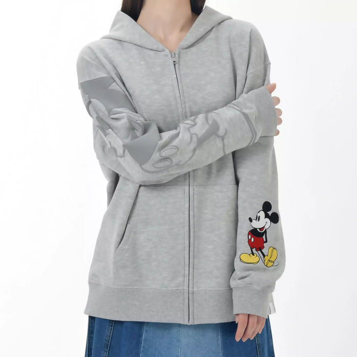JDS - MAGICAL LABEL Collection x Mickey Mouse "Standing Pose" Zip Hoodie for Adults