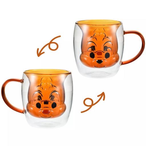 JDS - Drinkware Chip & Dale Heat Resistant Glass Double Wall Mug