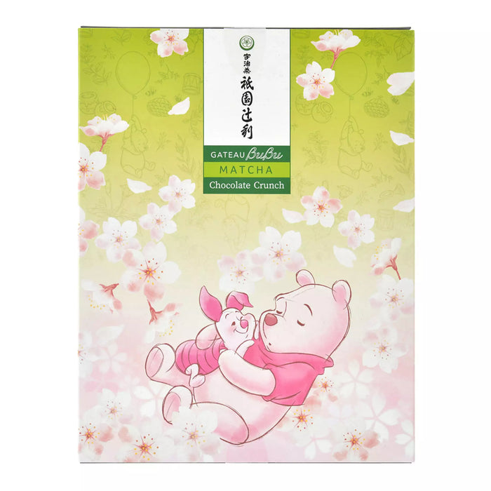 JDS - Sakura Cherry Blossom 2024- [Gion Tsujiri] Winnie the Pooh & Piglet Crunch Chocolate Gato Bubu Matcha (Release Date: Feb 1)