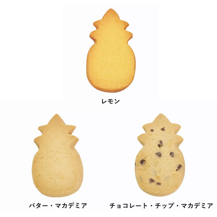 JDS - [Honolulu Cookie Company] Stitch & Scrump Cookies in a Pineapple-Shaped Box (Release Date: June 26, 2024)