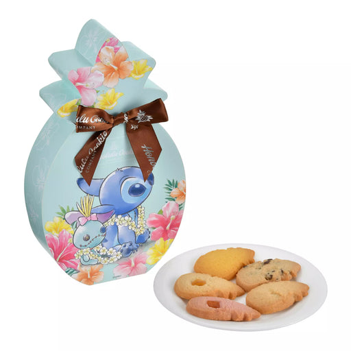 JDS - [Honolulu Cookie Company] Stitch & Scrump Cookies in a pineapple-shaped box (Release Date: June 21, 2024) (Copy)