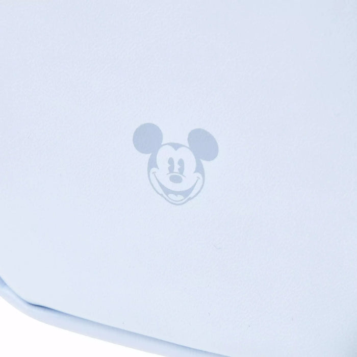 JDS - Health＆Beauty Tool x Mickey Mouse Blue "Clear Window" Pouch with Strap (Release Date: Feb 6)