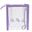 JDS - Health & Beauty Tool - Young Oyster Clear Pouch with Carabiner