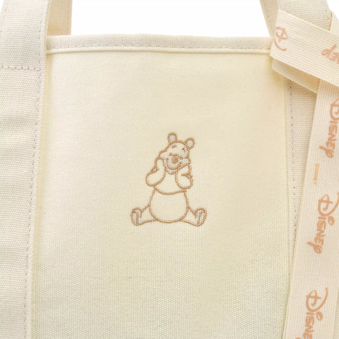 JDS - TOTE BAG Collection x Winnie the Pooh "Ship Type Logo Tape" Tote Bag Size L