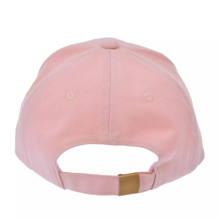 JDS - Minnie Mouse Logo & Face Embroidery Pink Hat/Cap 58  (Release Date: Mar 5)