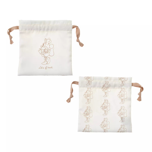 JDS - Minnie Mouse "Line Art" Drawstring Bag
