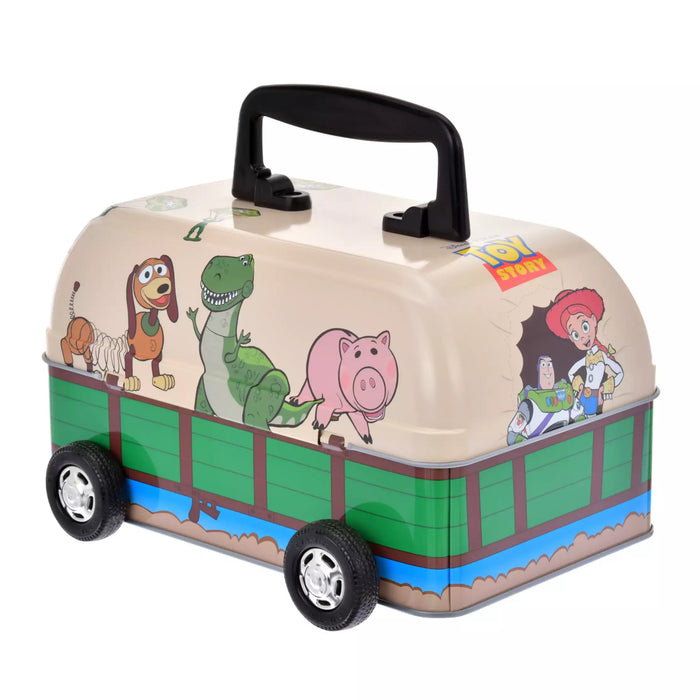 JDS - Ever Green x Toy Story Waffle Cookie Bus Shaped Box Set