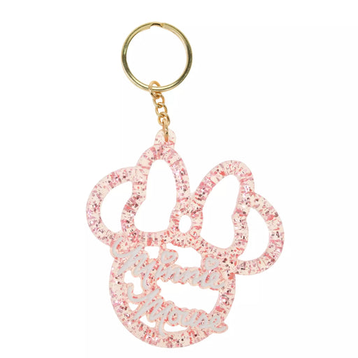 JDS - Minnie Mouse "Clear Lame Color" Keychain