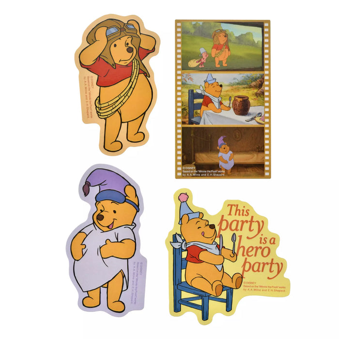 JDS - Sticker Collection x Winnie the Pooh & Piglet "Films" Die Cut Sticker