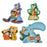 JDS - Sticker Collection x Goofy & Max "Goofy Movie/Holidays are the best! ! " Die Cut Sticker