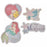 JDS - Sticker Collection x Ariel & Flounder Dull Color "Die Cut" Sticker