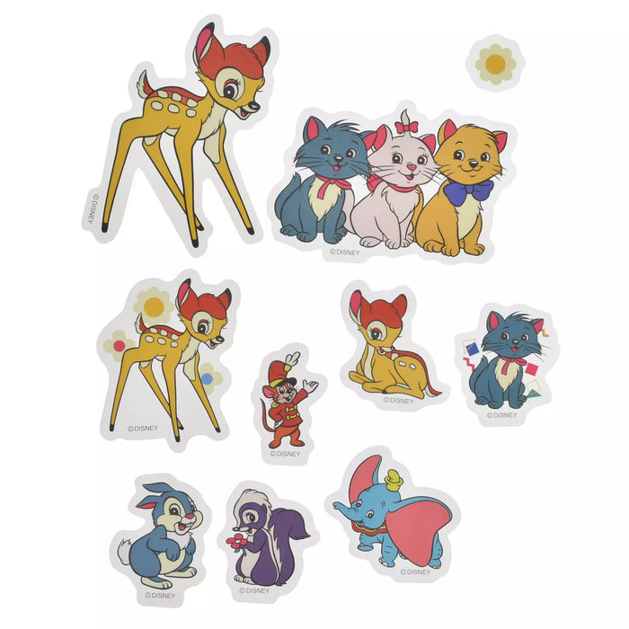 JDS - Sticker Collection x Disney Character Retro Clear Peel-off Sticker