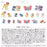 JDS - Sticker Collection x Disney Character Retro Clear Peel-off Sticker