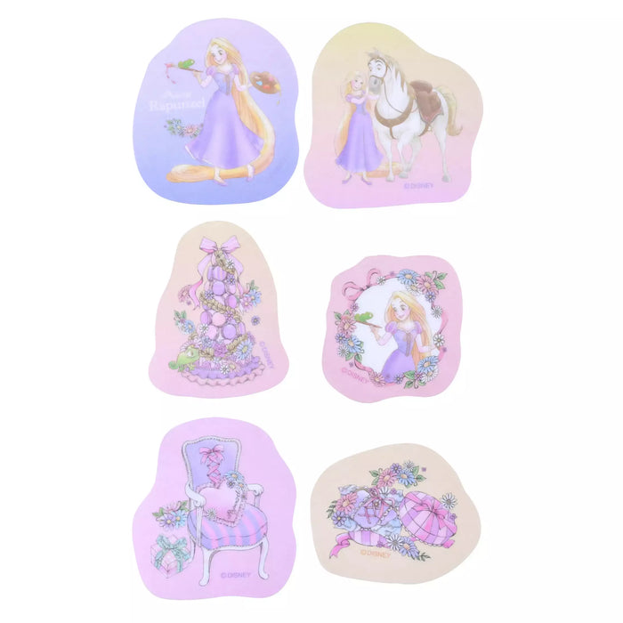 JDS - Sticker Collection x Rapunzel, Pascal, Maximus Princess Party Flake Tracing Sticker