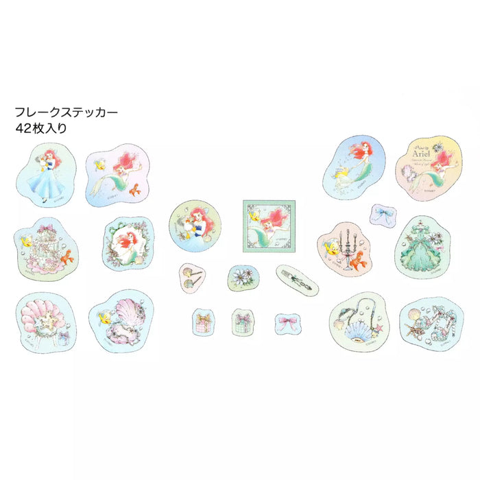 JDS - Sticker Collection x The Little Mermaid Princess Party Flake Tracing Sticker