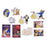 JDS - Sticker Collection x Beauty and the Beast VHS Style Box & Stickers Set
