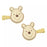 JDS - MAEGAMI Health＆Beauty Tool x Winnie the Pooh Hair Clip Set
