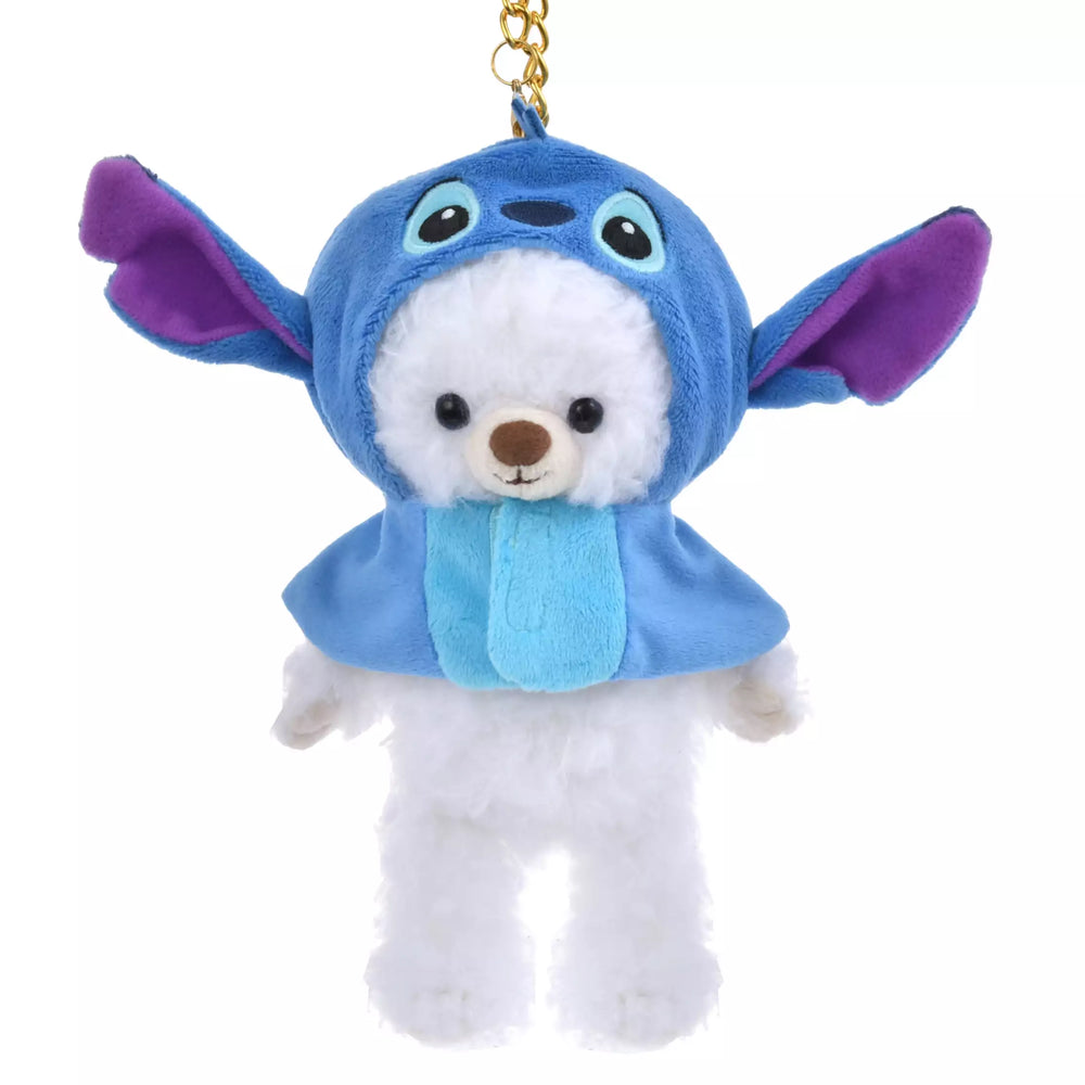 JDS - UniBearsity Plush Keychain Costume Poncho x Stitch