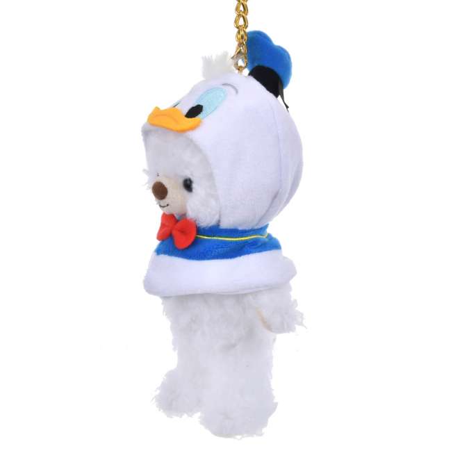 JDS - UniBearsity Plush Keychain Costume Poncho x Donald Duck