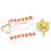 JDS - Marshmallow x Winnie the Pooh Plush Keychain with Carabiner