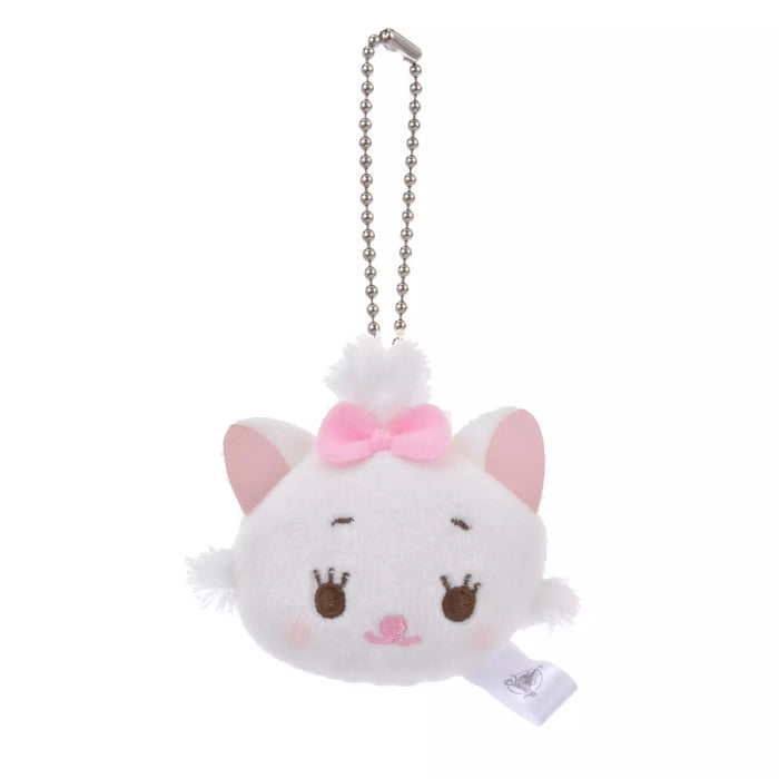 JDS - Marshmallow x Marie Fashionable Cat Plush Keychain with Carabiner