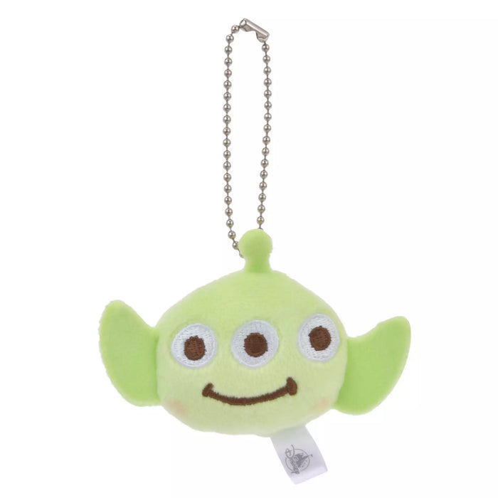 JDS - Marshmallow x Little Green Men/Alien Plush Keychain with Carabiner