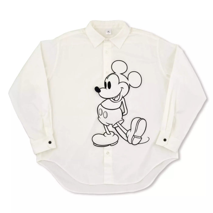 JDS - MAGICAL LABEL Collection x Mickey Mouse "Standing Pose" Long Sleeve Shirt for Adults