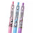 JDS - Minnie, Rapunzel, Alice "Black & Flower" Sarasa Clip 0.5 Gel Ballpoint Pen Set