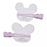 JDS - "Urupocha-chan" 2D Collection x MAEGAMI Mickey & Minnie Mouse Color Hair Clip Set