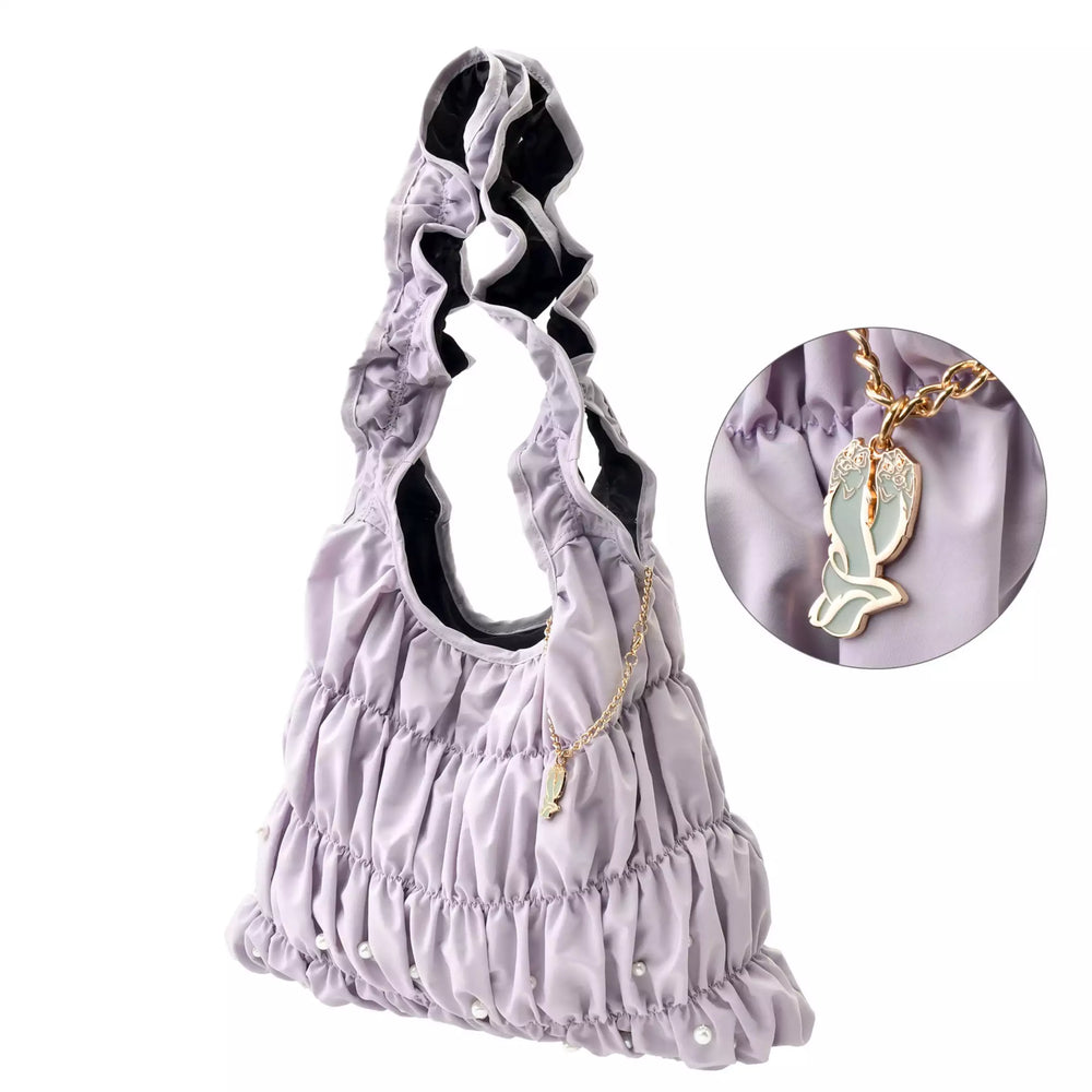 JDS - Disney Halloween 2024 x Disney Villains Ursula, Flotsam & Jetsam Tote Bag with Bag Charm (Release Date: Sept 3, 2024)