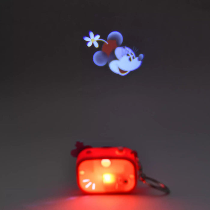 JDS - Minnie Mouse Light Up Projection Camera Keychain