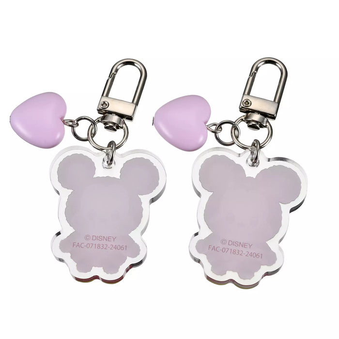 JDS - "Urupocha-chan" 2D Collection x MAEGAMI Mickey & Minnie Mouse Key Holder/Key Chain Pair