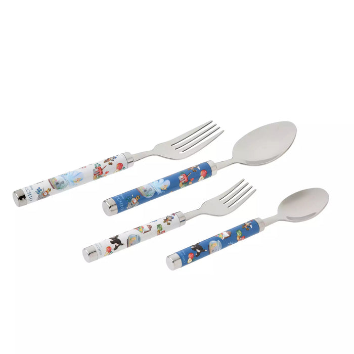 JDS - Splendid Colors Tableware x Jiminy Cricket, Figaro and Cleo Cutlery Set