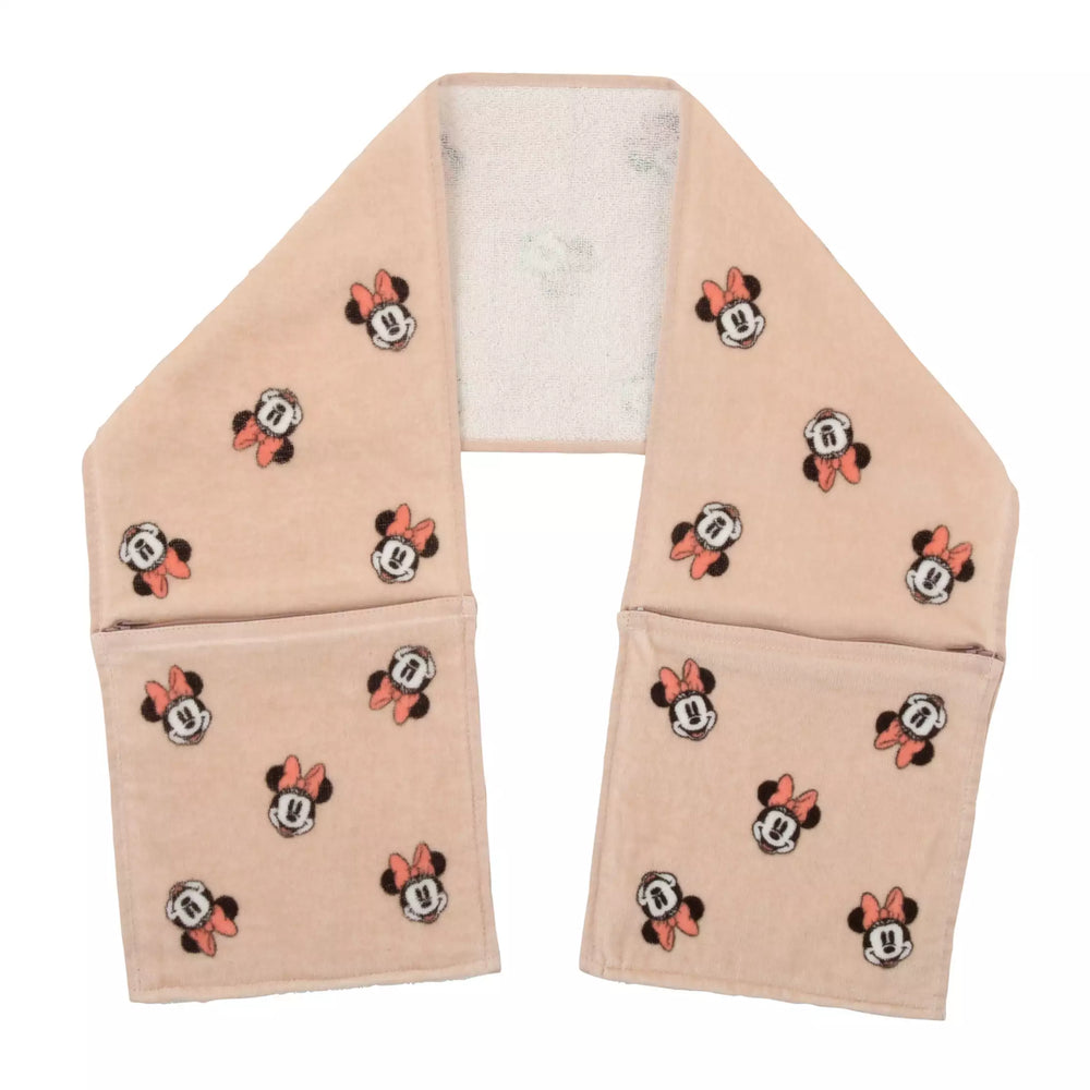 JDS - Minnie Mouse Zipper Pocket Towel Scarf