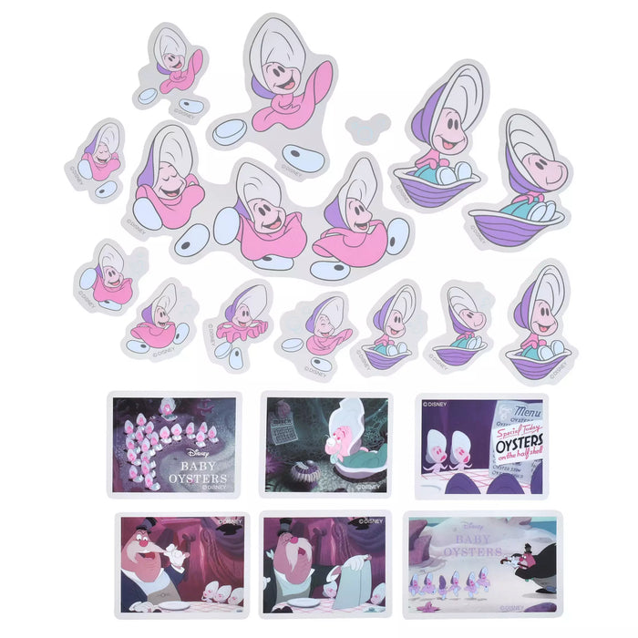 JDS - "Young Oyster Goods 2024" Collection x  Young Oyster & Granny Oyster, Walrus "Clear Peel and Stick" Stickers (Release Date: July 1, 2024)