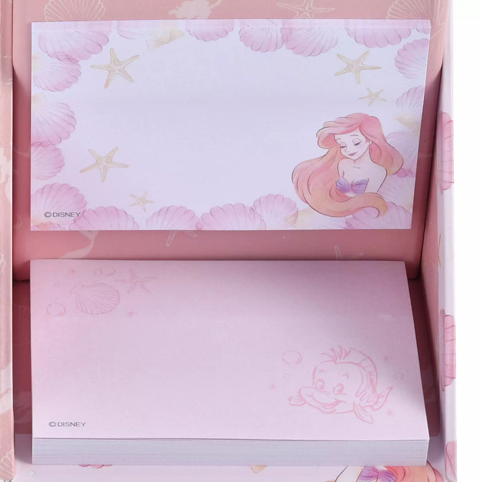 JDS - Ariel & Flounder "Summer Princess" Sticky Note/Memo Pad with Pen Stand