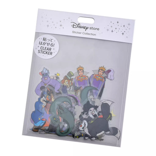 JDS - Sticker Collection x Disney Villains "Clear Peel and Stick Stickers