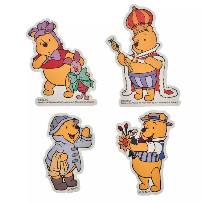 JDS - Sticker Collection  x Winnie the Pooh & Piglet "Costume" Die Cut Stickers