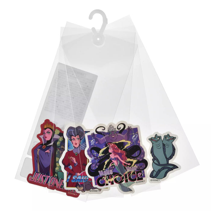 JDS - Sticker Collection  x Disney Villains Characters Anime Style Die Cut Stickers