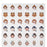 JDS - Sticker Collection x Beauty and the Beast Mini Icon Style Sticker