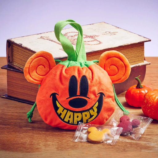 JDS - Disney Halloween 2024 x Mickey Pumpkin Cookie & Drawstring Bag Set (Release Date: Sept 3, 2024)