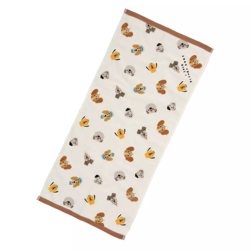 JDS - I Love Disney Dogs Collection x Disney Character Face Towel (Release Date: Oct 11, 2024)