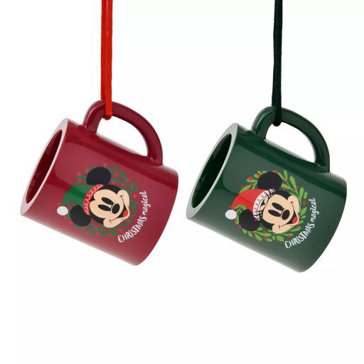 JDS - Disney Christmas 2024 x Mickey & Minnie "Mug" Ornament Set (Release Date: Nov 5, 2024)